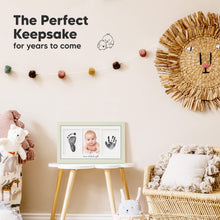 Load image into Gallery viewer, Duo Clean Touch Inkless Hand & Footprint Frame Kit (Sage)