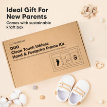 Load image into Gallery viewer, Duo Clean Touch Inkless Hand & Footprint Frame Kit (Sage)