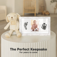 Load image into Gallery viewer, Duo Clean Touch Inkless Hand & Footprint Frame Kit (Vintage White)