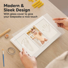 Load image into Gallery viewer, Baby Handprint & Footprint Keepsake Duo Frame