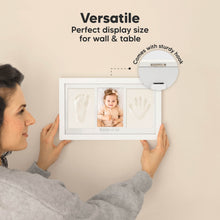Load image into Gallery viewer, Baby Handprint & Footprint Keepsake Duo Frame