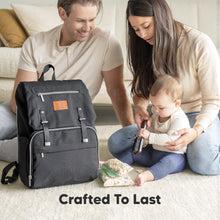 Load image into Gallery viewer, Explorer Diaper Bag (Trendy Black)