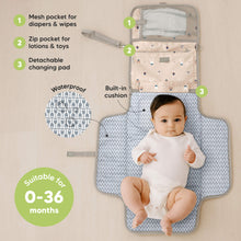 Load image into Gallery viewer, Ezee Diaper Changing Pad (Wild Patrol)