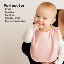Load image into Gallery viewer, 8-Pack Hallo Drool Bibs (Mauve)