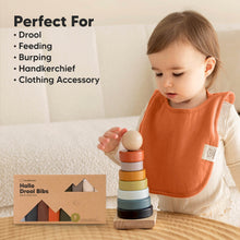 Load image into Gallery viewer, 8-Pack Hallo Drool Bibs