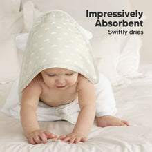 Load image into Gallery viewer, Luxe Baby Hooded Towel (Rainbow)