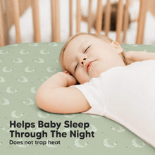 Load image into Gallery viewer, Isla Fitted Crib Sheets (Lunaris)