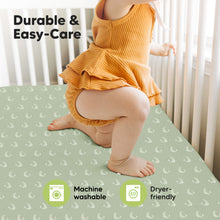 Load image into Gallery viewer, Isla Fitted Crib Sheets (Lunaris)