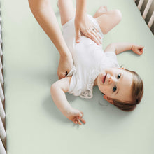 Load image into Gallery viewer, Isla Fitted Crib Sheets (Wildflowers)