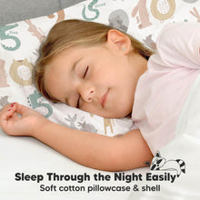 Load image into Gallery viewer, Jumbo Toddler Pillow with Pillowcase (Wild Count)