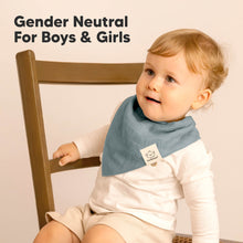 Load image into Gallery viewer, 8-Pack Lumi Muslin Bandana Bibs (Mirage)