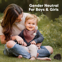 Load image into Gallery viewer, 8-Pack Lumi Muslin Bandana Bibs