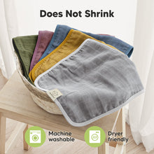 Load image into Gallery viewer, 5-Pack Lumi Muslin Burp Cloths (Bloom)