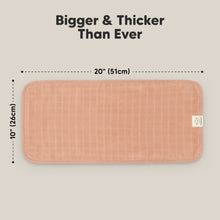 Load image into Gallery viewer, 5-Pack Lumi Muslin Burp Cloths (Flora Dew)