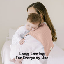 Load image into Gallery viewer, 5-Pack Lumi Muslin Burp Cloths (Flora Dew)