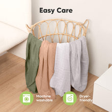 Load image into Gallery viewer, Lumi Muslin Swaddle Blankets (Pine)