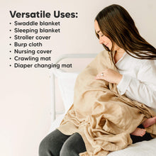 Load image into Gallery viewer, Lumi Muslin Swaddle Blankets (Spice)