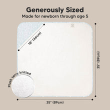 Load image into Gallery viewer, Luxe Baby Hooded Towel (Blue Whale)