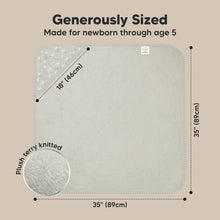Load image into Gallery viewer, Luxe Baby Hooded Towel (Serenity)