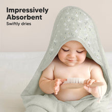 Load image into Gallery viewer, Luxe Baby Hooded Towel (Serenity)