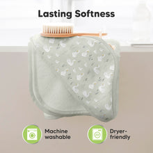 Load image into Gallery viewer, Luxe Baby Hooded Towel (Serenity)