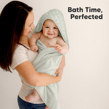 Load image into Gallery viewer, Luxe Baby Hooded Towel (Serenity)
