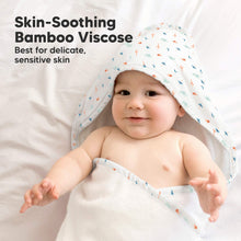 Load image into Gallery viewer, Luxe Baby Hooded Towel (Wildscape)