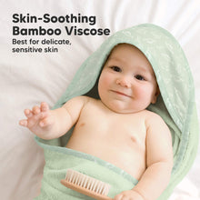 Load image into Gallery viewer, Luxe Baby Hooded Towel (Dinos, Petite)