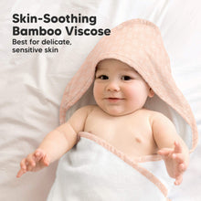 Load image into Gallery viewer, Luxe Baby Hooded Towel (Crystal)