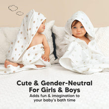 Load image into Gallery viewer, Lyra Muslin Hooded Towel