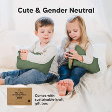 Load image into Gallery viewer, Mini Toddler Pillow With Pillowcase (Jungle Green)