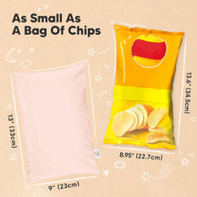 Load image into Gallery viewer, Mini Toddler Pillow With Pillowcase (Mist Pink)