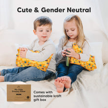 Load image into Gallery viewer, Mini Toddler Pillow With Pillowcase (Little Builders)