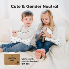 Load image into Gallery viewer, Mini Toddler Pillow With Pillowcase (Space Drift)