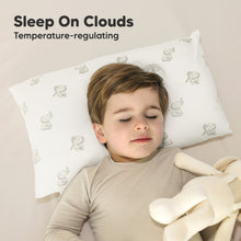 Load image into Gallery viewer, Cuddly Toddler Pillow with Pillowcase (Elly)