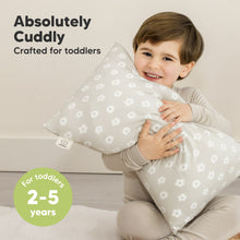 Load image into Gallery viewer, Cuddly Toddler Pillow with Pillowcase (Meadow)