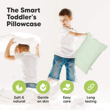 Load image into Gallery viewer, The Smart Toddler's Pillowcase - Soft & natural, Gentle on skin, Easy care, and Long lasting