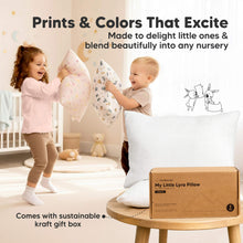 Load image into Gallery viewer, Prints & Colors that Excite, Made to delight little ones & blend beautifully into any nursery, comes with sustainable kraft gift box.