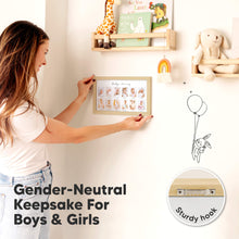 Load image into Gallery viewer, Nova Baby's First Year Picture Frame (Ash Wood)