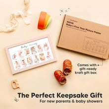 Load image into Gallery viewer, Nova Baby's First Year Picture Frame (Petal Pink)