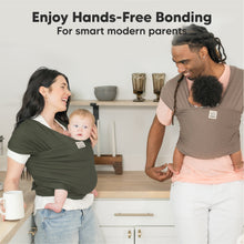 Load image into Gallery viewer, KeaBabies Original Wrap Carrier (Forest)