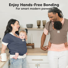 Load image into Gallery viewer, KeaBabies Original Wrap Carrier (Raven)