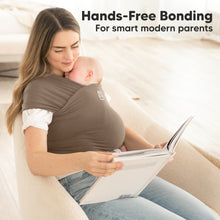 Load image into Gallery viewer, KeaBabies Original Wrap Carrier (Saddle Brown)