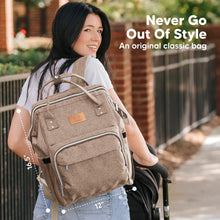 Load image into Gallery viewer, Original Diaper Bag (Coffee Brown)