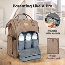 Load image into Gallery viewer, Original Diaper Bag (Coffee Brown)