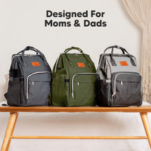 Load image into Gallery viewer, Original Diaper Bag (Coffee Brown)