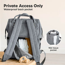 Load image into Gallery viewer, Private Access Only Waterproof back pocket Wet tissue pocket