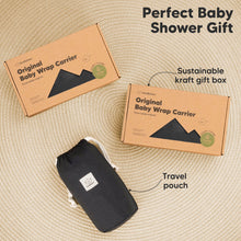 Load image into Gallery viewer, KeaBabies Original Wrap Carrier (Rhino Gray)