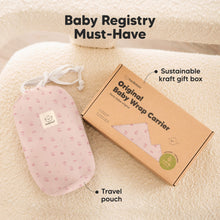 Load image into Gallery viewer, KeaBabies Original Wrap Carrier (Pink Daisies)