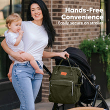 Load image into Gallery viewer, Original Diaper Bag (Dark Olive)